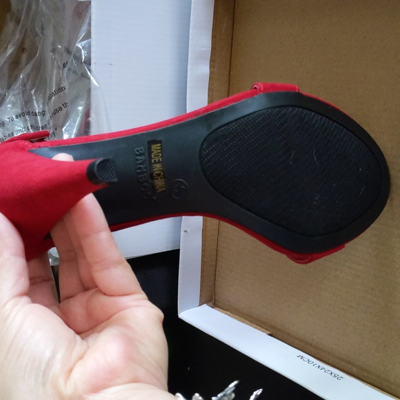 BAMBOO🔥 Red Pumps - Picture 7 of 8